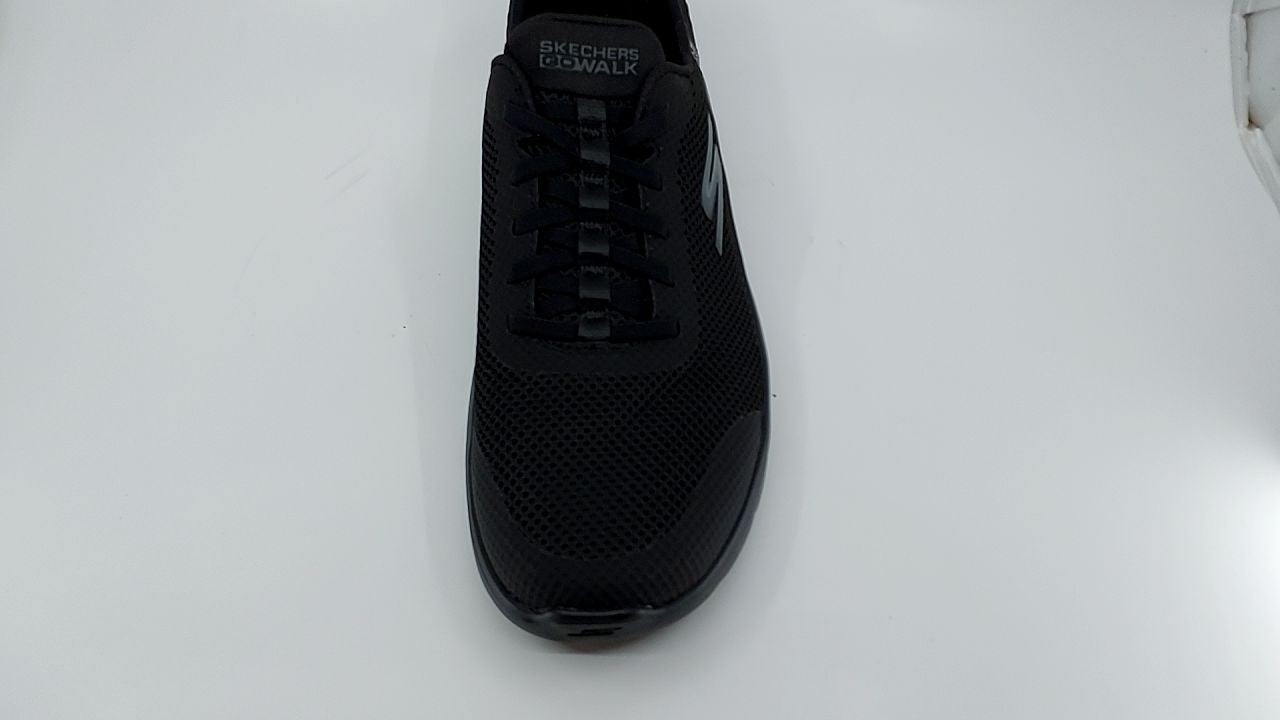 Skechers Women's Go Walk Flex Slip-Ins Black Athletic Shoes 10.5