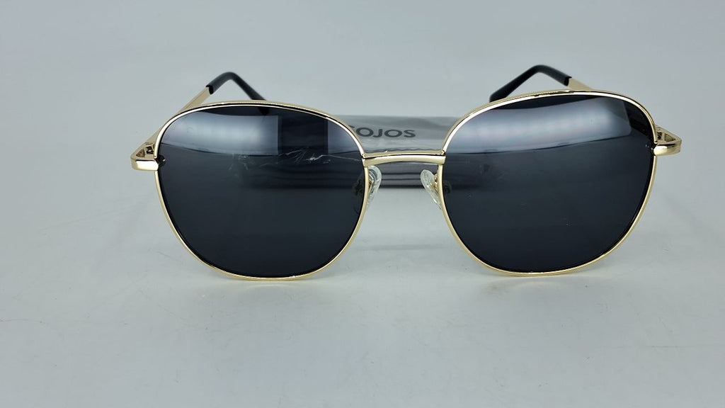 Classic Trendy Square Sunglasses SJ1137 Gold Shades for Women & Men