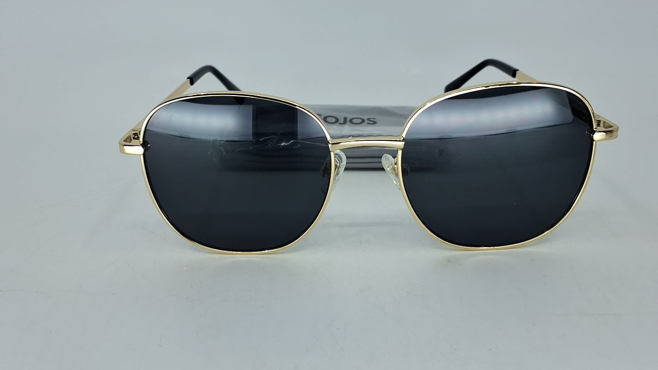 Classic Trendy Square Sunglasses SJ1137 Gold Shades for Women & Men