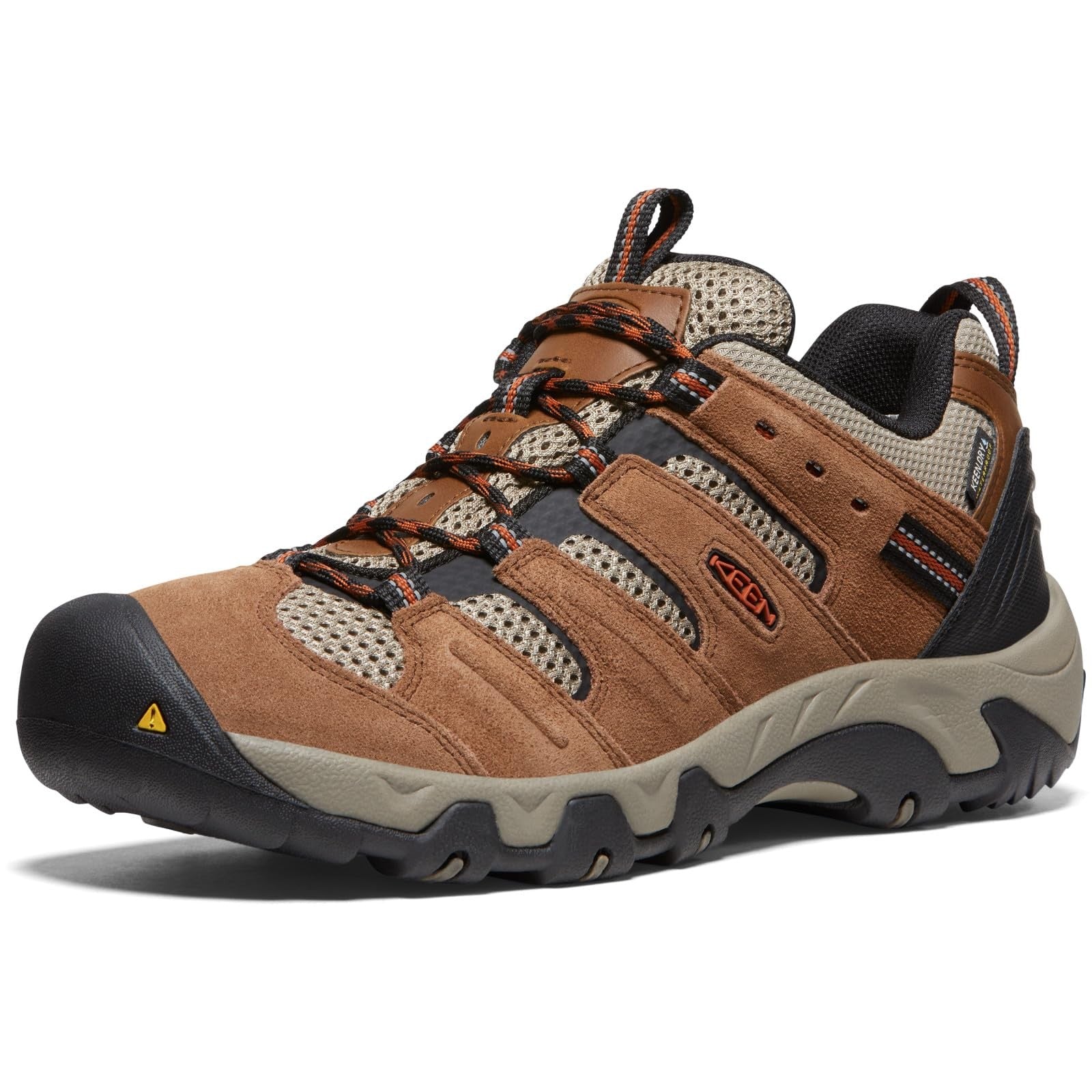 Men's Headout Waterproof Hiking Shoe  |  Bison/Fossil Orange - 8.5 / Regular