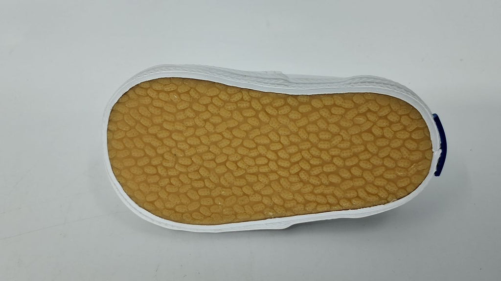 Keds Kid's Champion Lace Toe Cap Sneaker, White, 1 Medium Little Kid