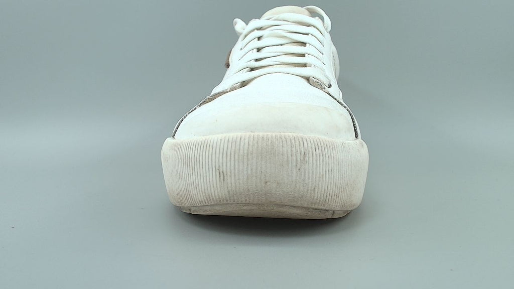 Dr. Scholl's Womens Time Off Sneaker White Smooth 9M