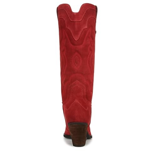 Sam Edelman Women's James Western Boot, Red Scarlet, 11