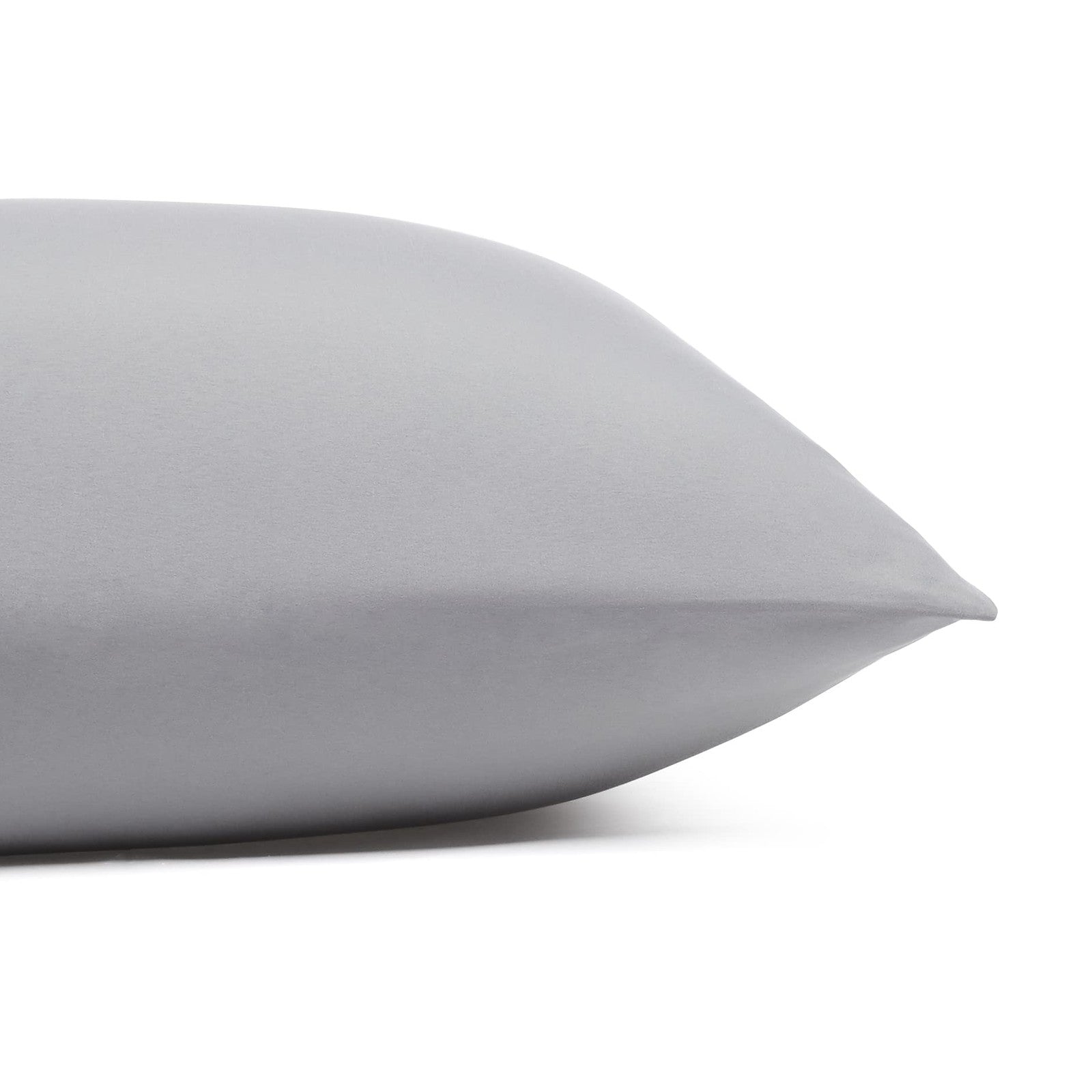 Soft Microfiber 4-Piece Bed Sheet Set, King, Dark Gray, 14in Deep Pockets