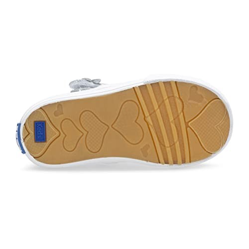 Keds Girls Daphne (Toddler/Little Kid) Sneaker, White, 6.5 Wide