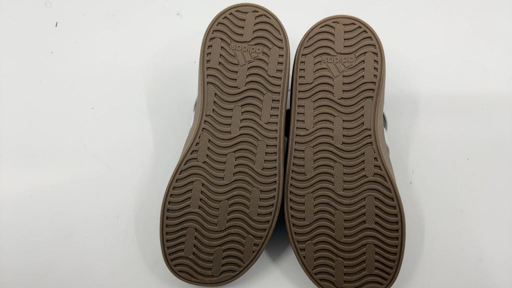 adidas Kids VL Court 3.0 Sneaker, Black/White/White, 10 US Unisex Toddler