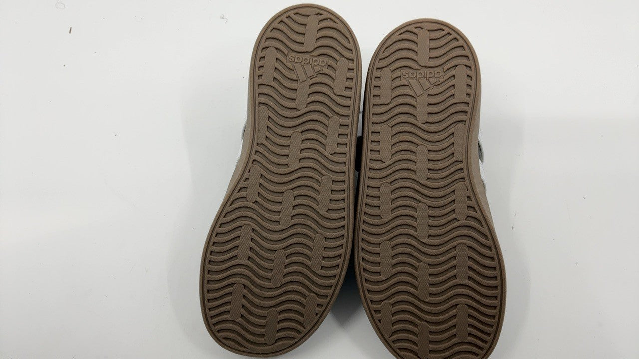 adidas Kids VL Court 3.0 Sneaker, Black/White/White, 10 US Unisex Toddler