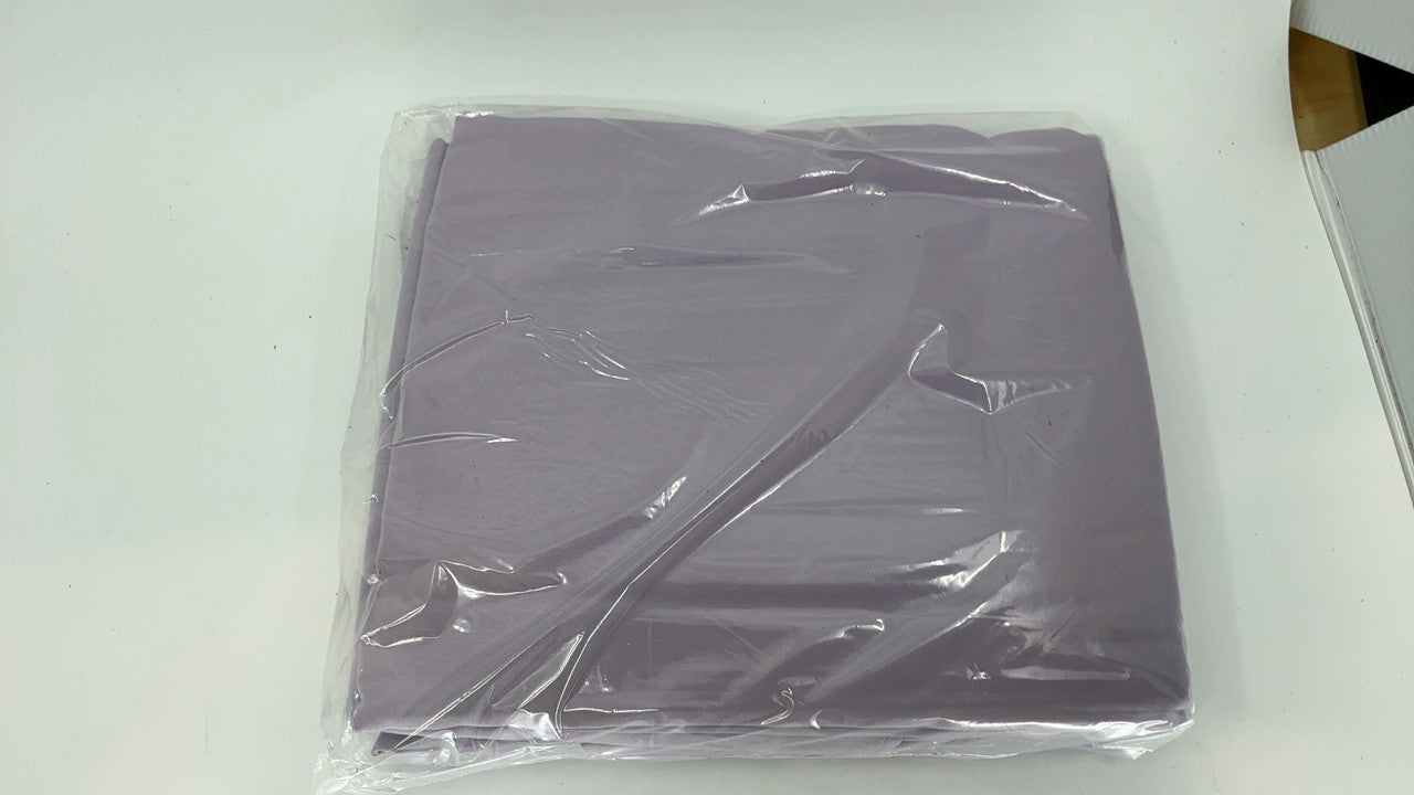 Soft Microfiber Twin Bedding Set, 3 Piece, Frosted Lavender, Solid Color