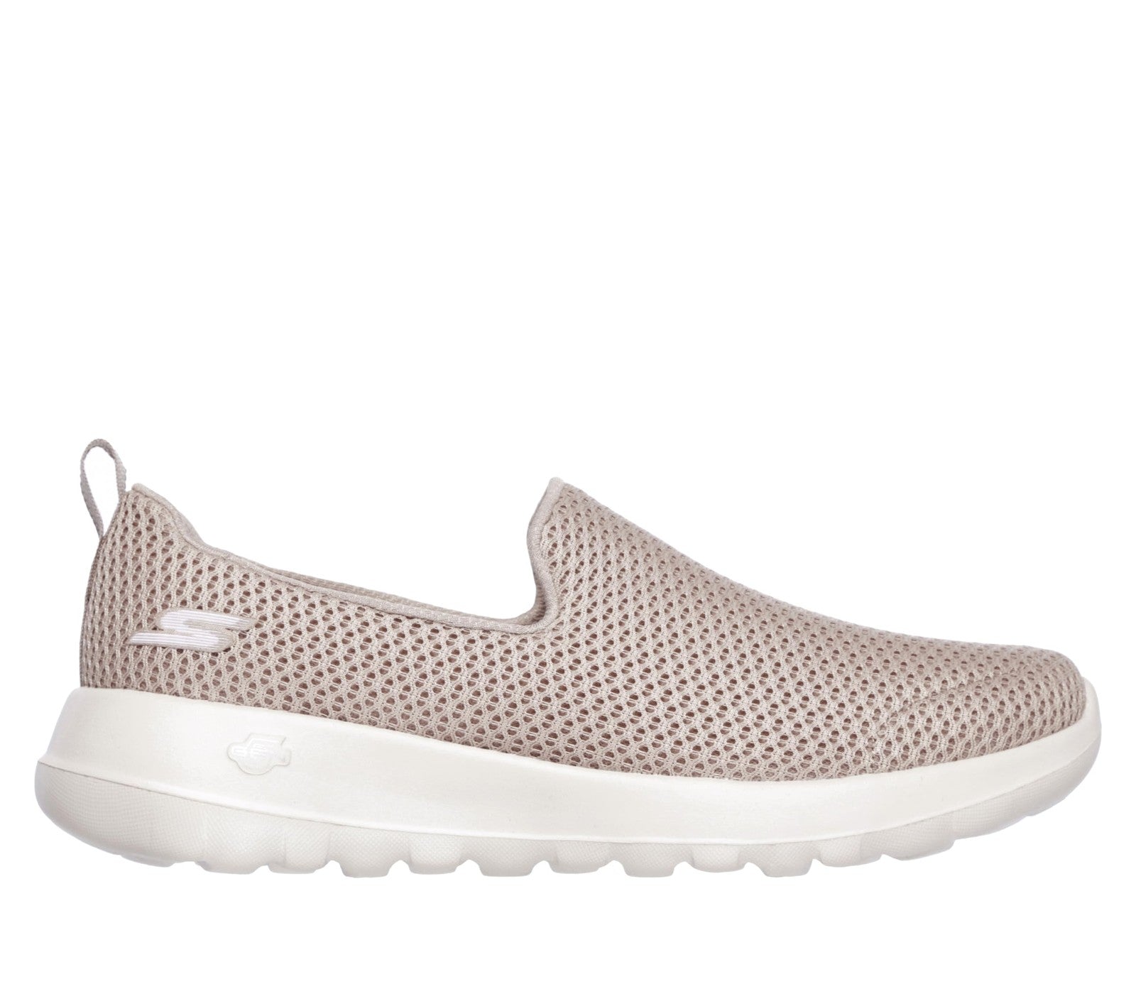 Skechers Go Walk Joy Sneakers, 5GEN Cushioning, Breathable Mesh, Taupe, 7.5