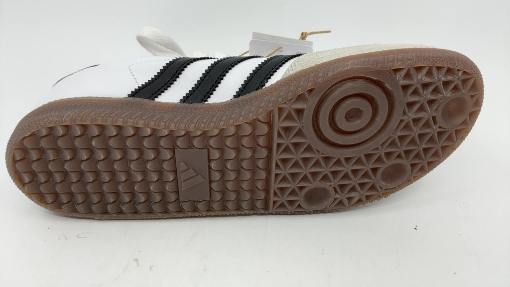 Adidas Unisex-Kids Samba Indoor, White/None/None, 4.5