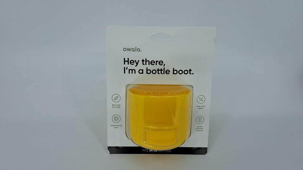 Owala 24oz FreeSip Water Bottle Boot, Anti-Slip Sleeve, Yellow