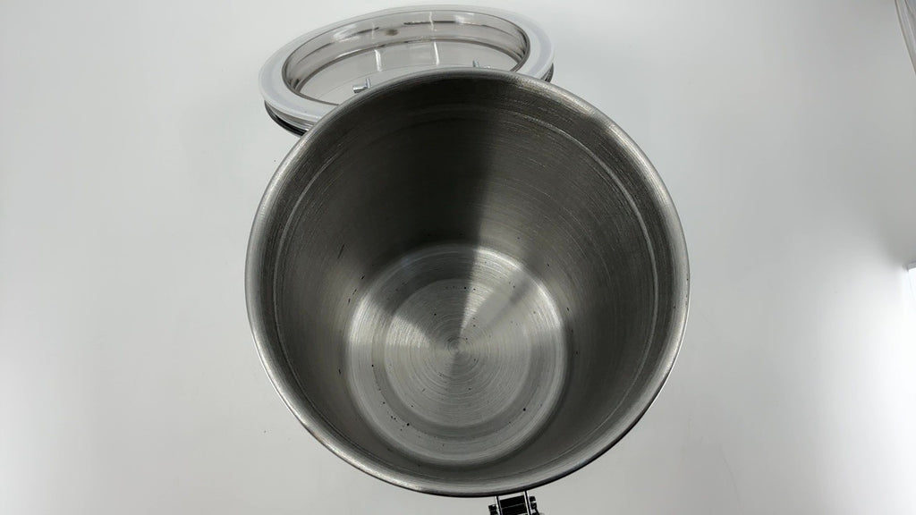 Airtight Oggi Coffee Canister 62 Fl Oz Stainless Steel Kitchen Storage