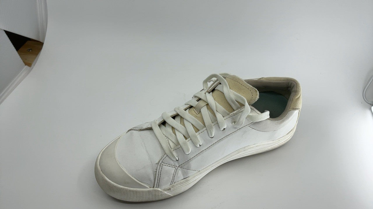 Dr. Scholl's Shoes Womens Time Off Sneaker White Smooth 8.5 W