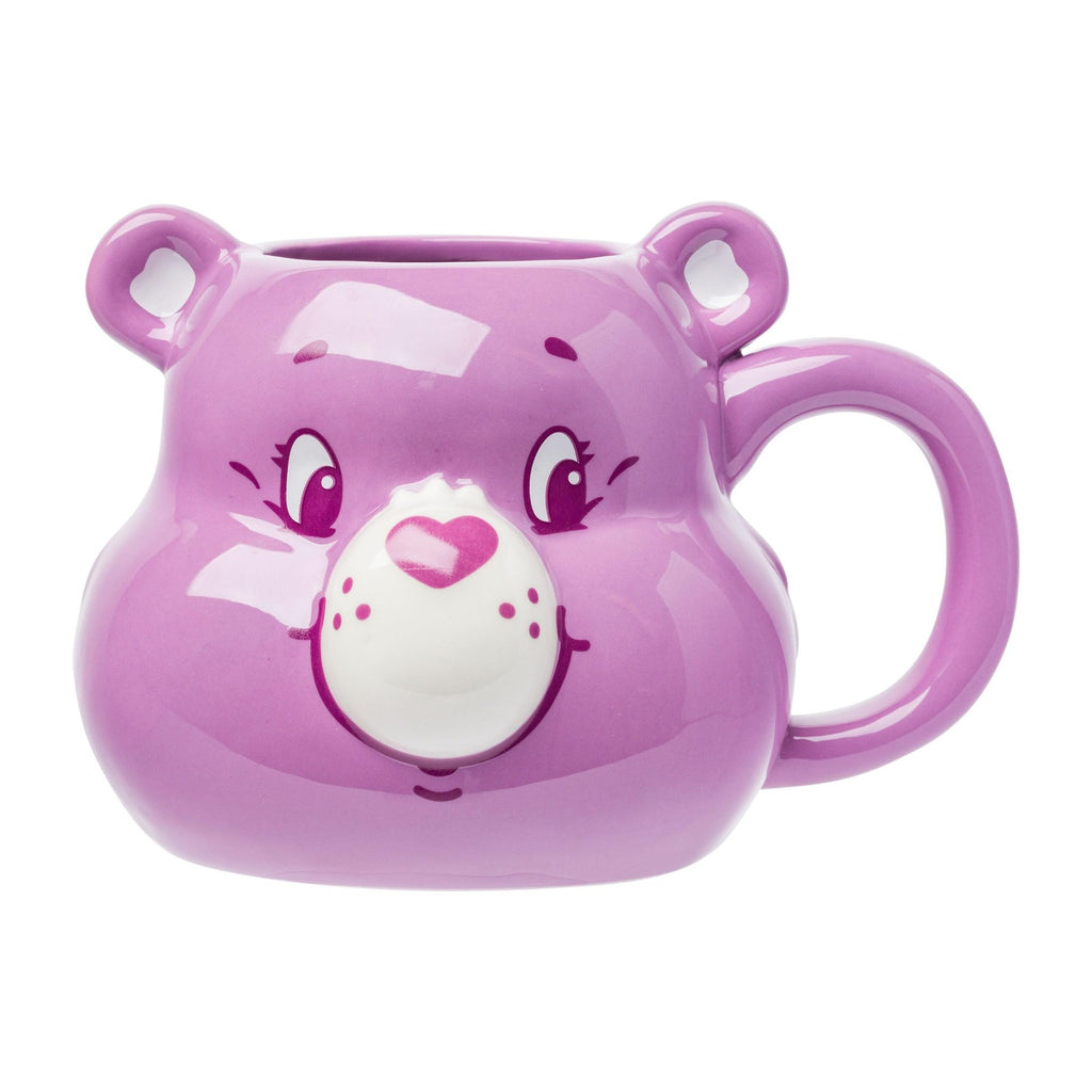 Silver Buffalo Care Bears Share Bear Ceramic 3D Sculpted Mug, 20 Ounces