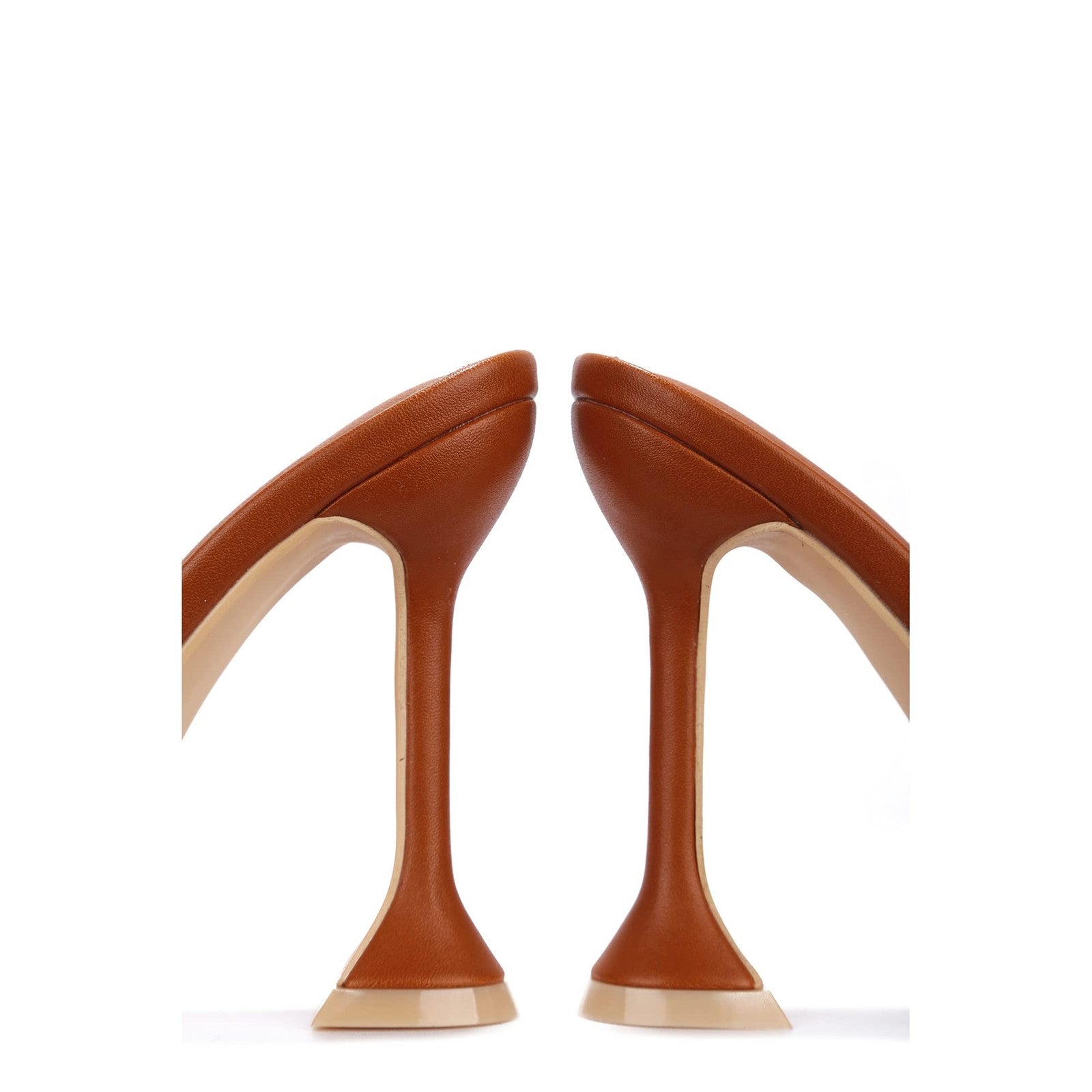 Cape Robbin Lithe Tan High Heels Size 8, Square Open Toe