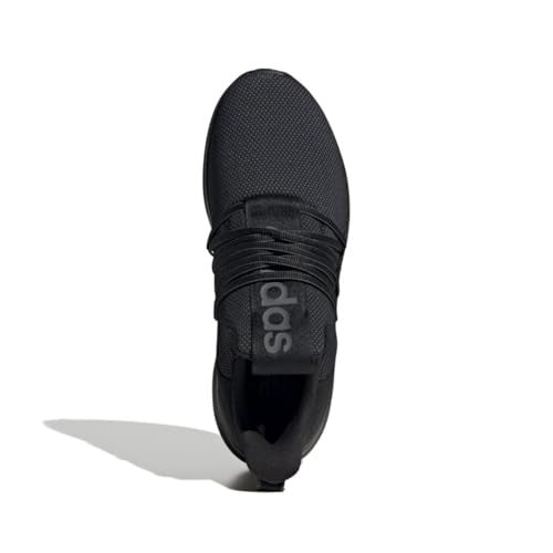 adidas Men's Lite Racer Adapt 7.0 Wide, Black/Grey/Grey, 8.5