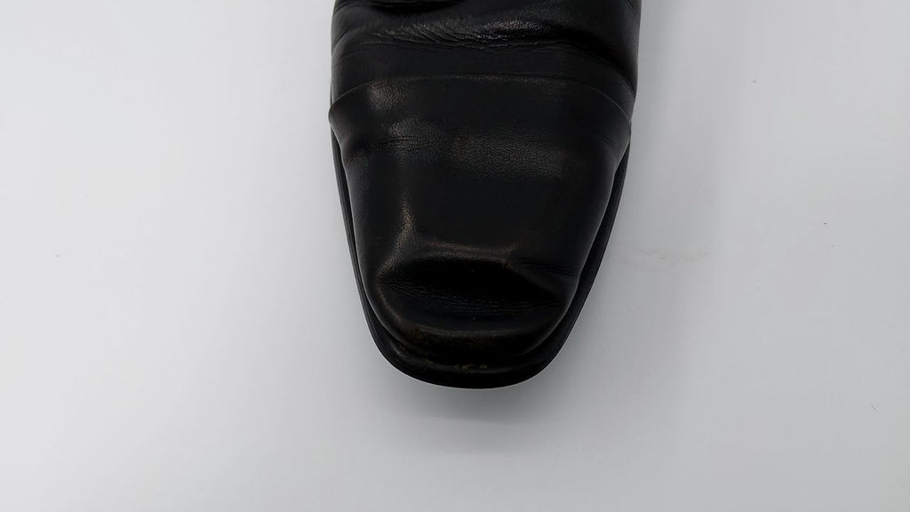 Steve Madden Men's Teon Monk-Strap Loafer, Black Leather, 11