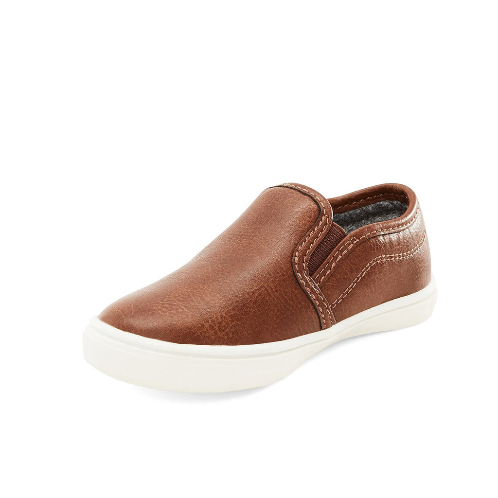 Simple Joys by Carter's Boys Jack Loafer, Brown, 8
