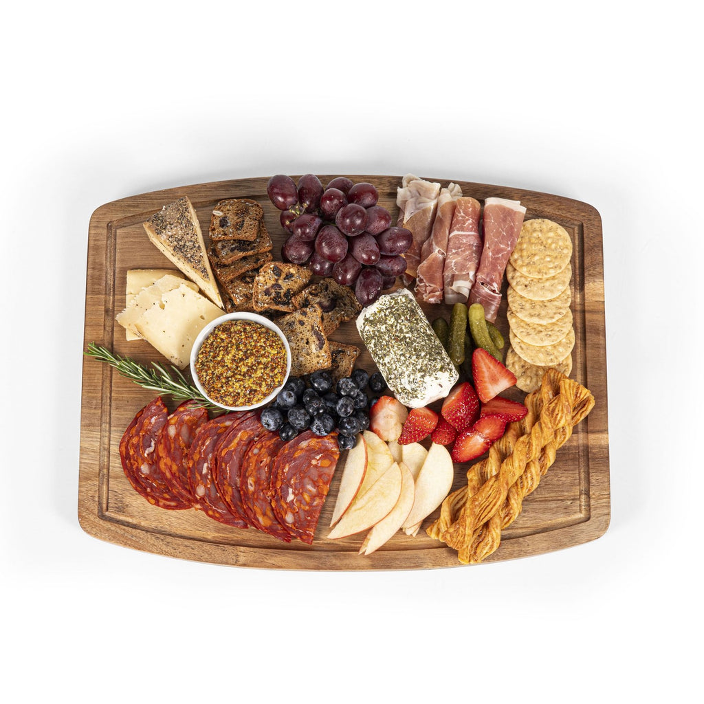 PICNIC TIME Disney Haunted Mansion Ovale Acacia Cutting Board, (Acacia Wood)