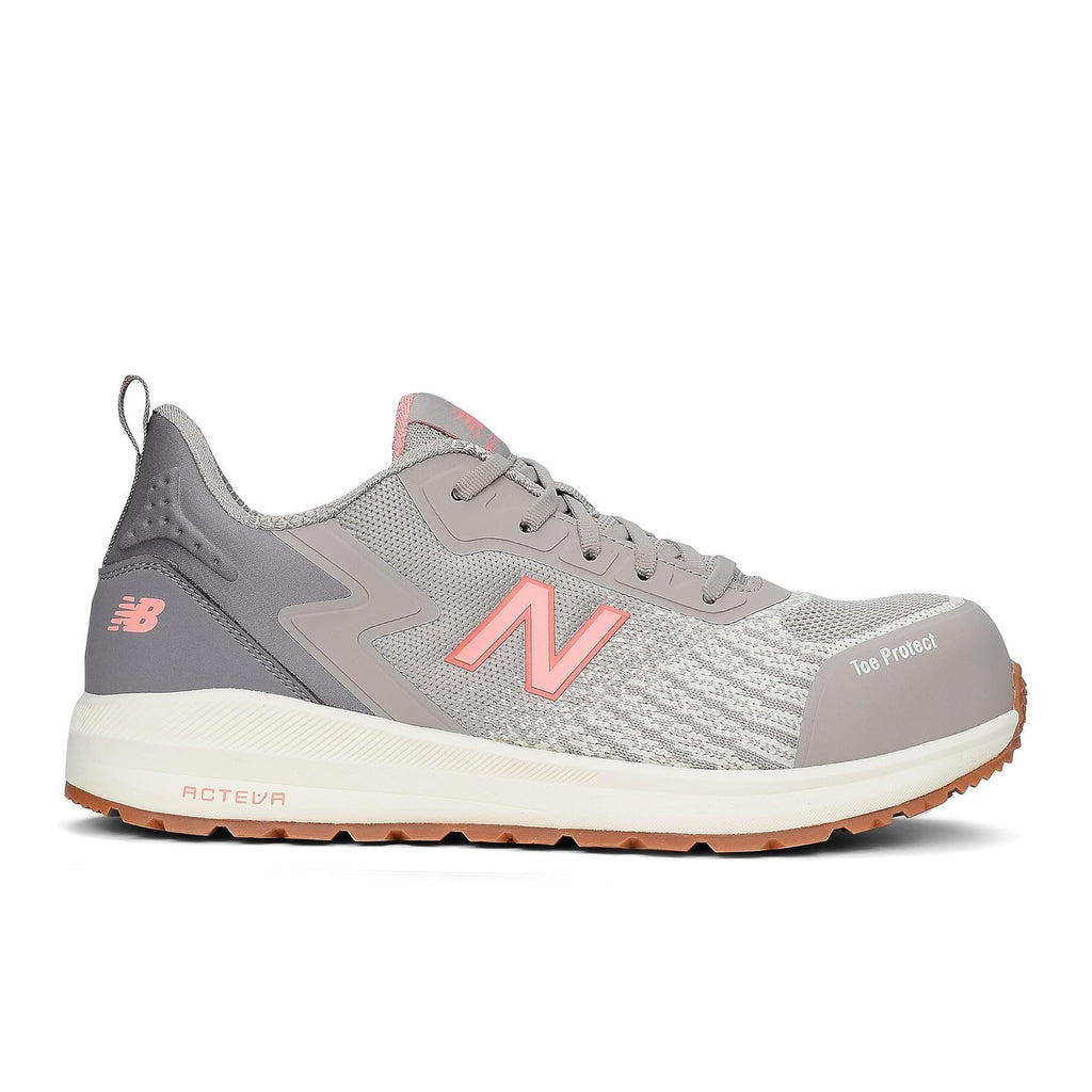 New Balance Women's Speedware Shoes, Composite Toe, Beige/Desert Flower, 9.5 W