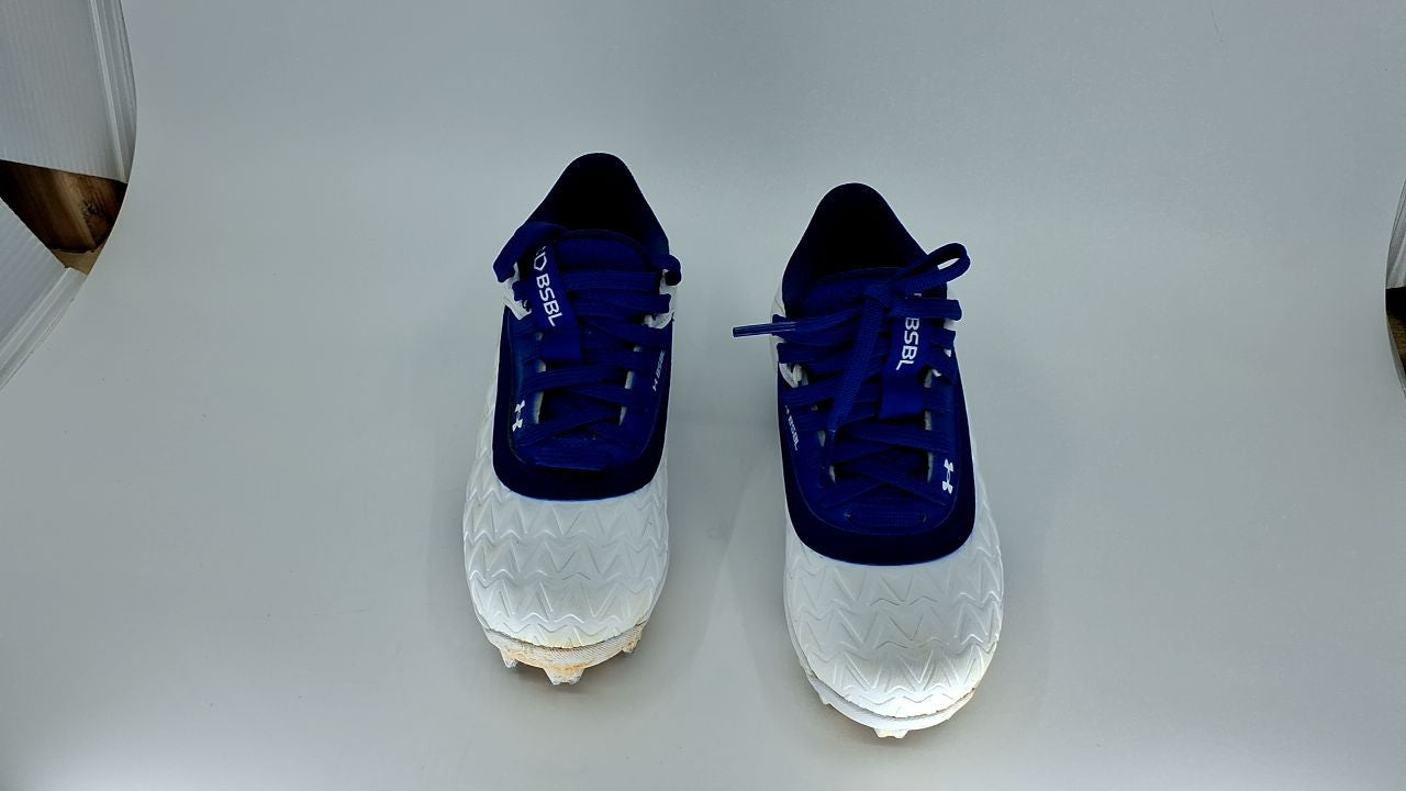Under Armour Boys' Leadoff Low RM JR 3.0, (400) Royal/White/Royal, 11K, US