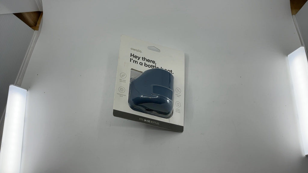 24oz Owala Water Bottle Boot, Silicone Protective Sleeve, Blue