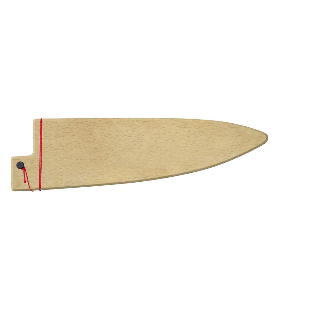 Shun Knife Sheath for 7-8 Inch Knives, Beech Wood, Secure Protection