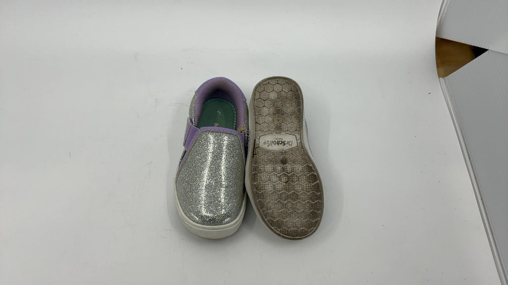 Dr. Scholl's Infant Madison Toddler Slip On Sneaker Silver Grey Glitter 7 M