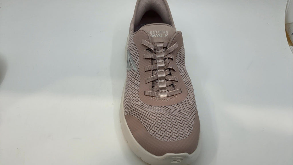 Mauve Skechers Go Walk Flex Slip-Ins, Women's Sneakers, Size 8