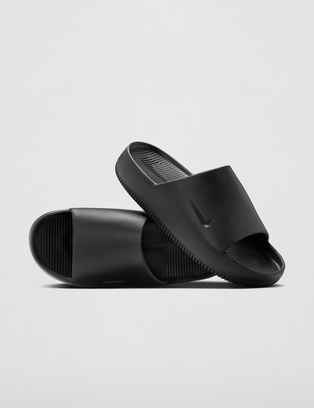 Nike Men's Calm Slides, Black/Black, 10