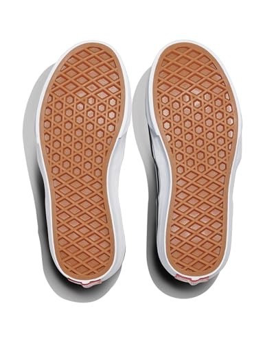 Vans Youth Brooklyn LS Sneakers, Checkerboard Black/Asphalt, Size 11.5