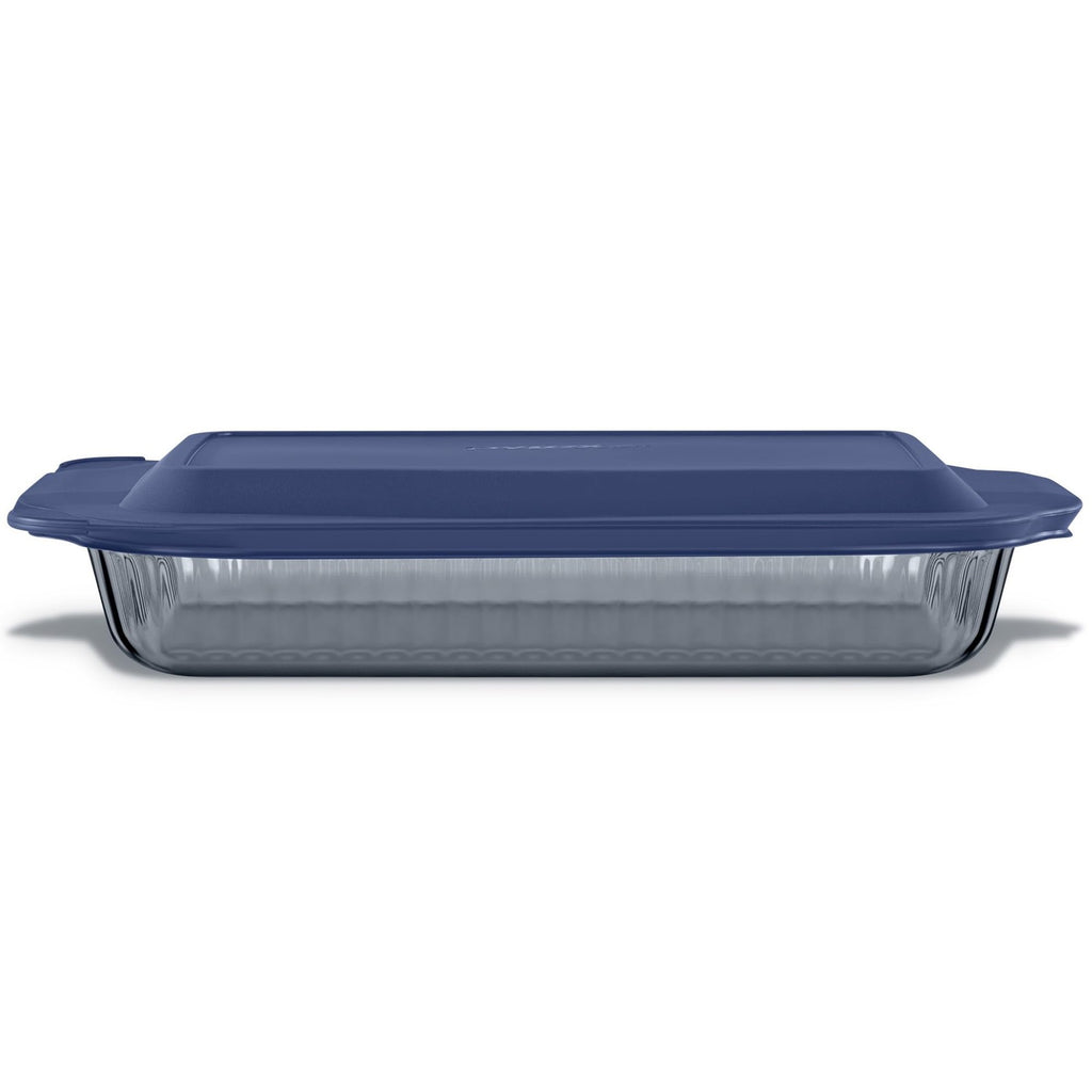 Pyrex 9x13 Oblong Glass Baking Dish w/ Lid, Dishwasher & Microwave Safe