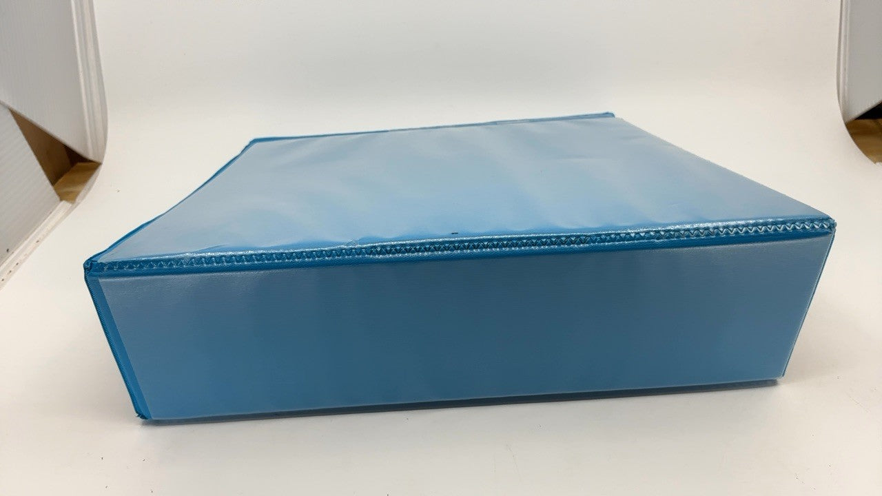 Avery 3" Heavy-Duty View Binder Light Blue, One Touch Slant Rings