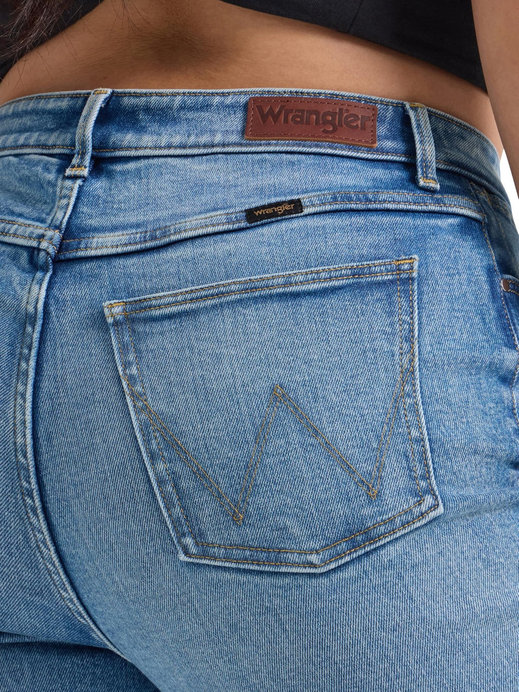 Wrangler Women's High Rise True Straight Fit Jean, Ivy, 6-32
