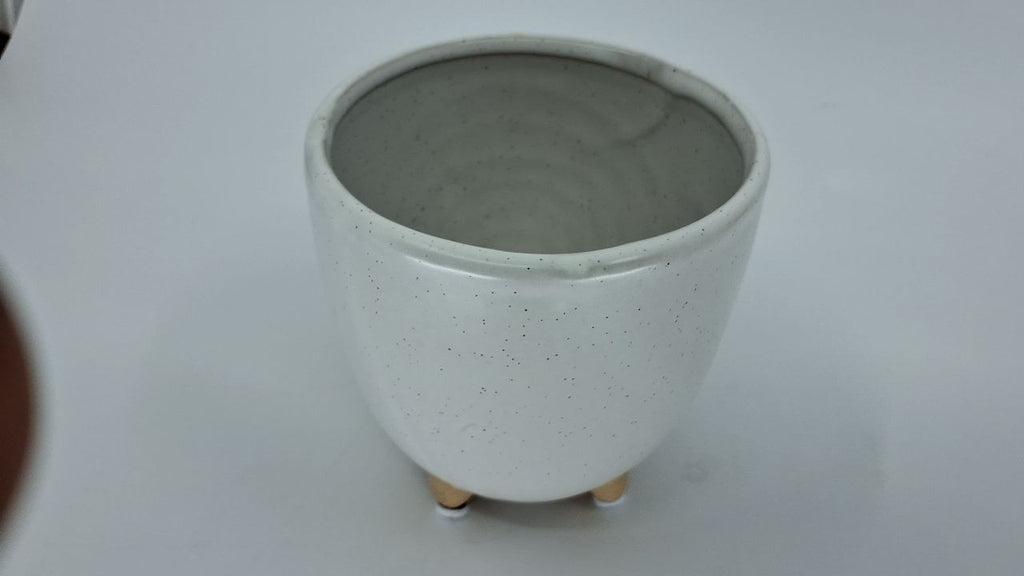 Abbott Collection Small Rainbow Planter with Legs, 4" H