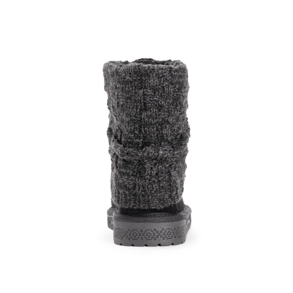 MUK LUKS Women's Laurel, Black, 9