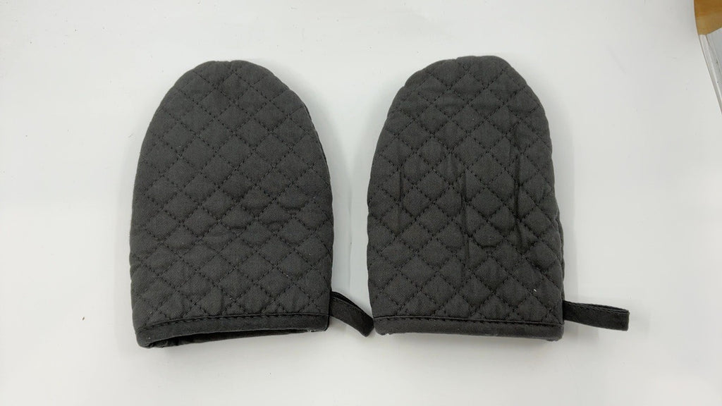 KitchenAid Asteroid Mini Oven Mitt Set, 5.5"x8", Charcoal Grey, 2 Piece