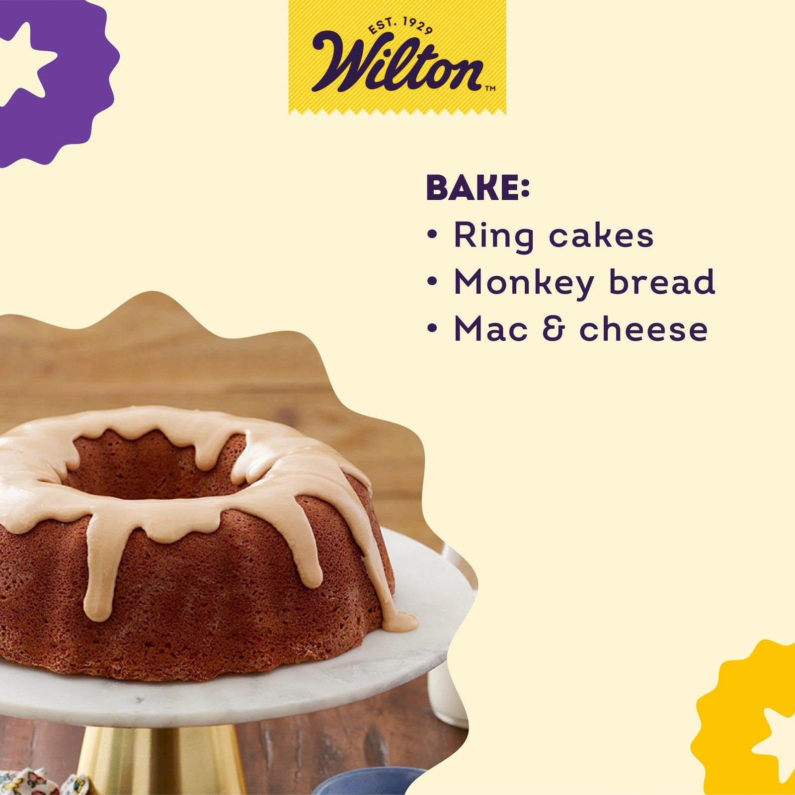 9.49 in Wilton Gold Non-Stick Tube Pan, Warp-Resistant Bakeware