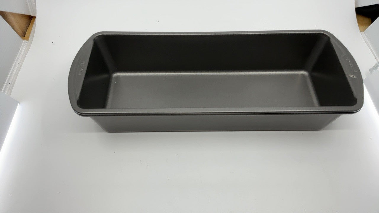 Even Heat Nonstick Steel Loaf Pans, 13 x 5 in, Gray, Set of 2