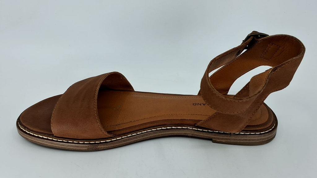 Lucky Brand Women's Kimaya Flat Sandal, Pinto, 10