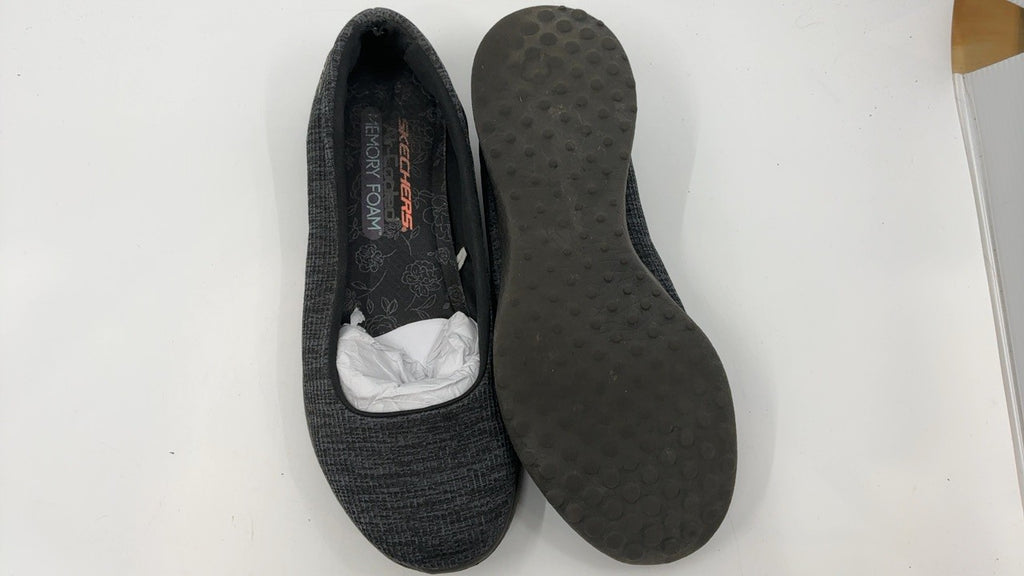 GO Walk Lite Dreamer Ballet Flat, Women's, Skechers, Black, 7.5 M