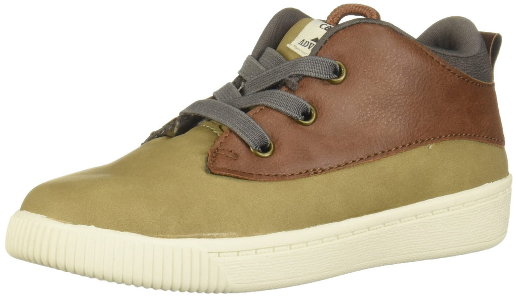 Carter's Boys Willis Casual Shoe, Brown Size 7