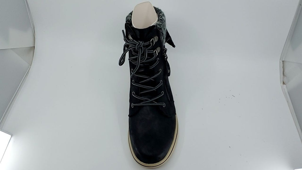 CLIFFS BY WHITE MOUNTAIN Women's Hope Boot, Black/Fabric/Sweater, 8 M