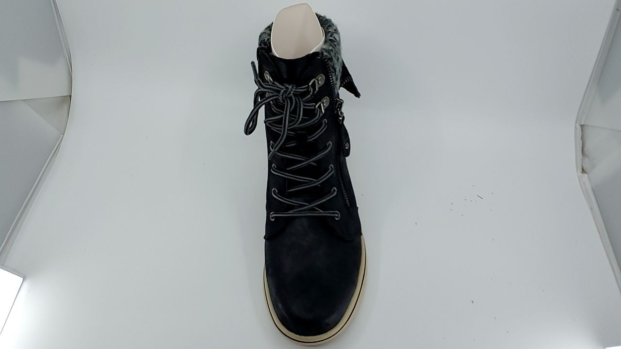 CLIFFS BY WHITE MOUNTAIN Women's Hope Boot, Black/Fabric/Sweater, 8 M