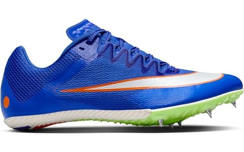 Nike Rival Sprint Spikes DC8753-401 Size 6.5 Men / 8 Women Racer Blue/Lime Blast