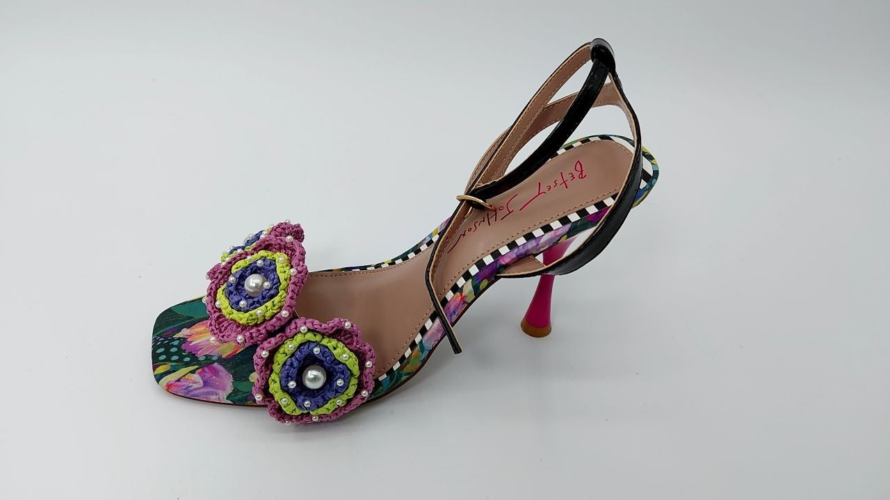 Betsey Johnson Women's AINSLEYY, Bright Multi, 8.5