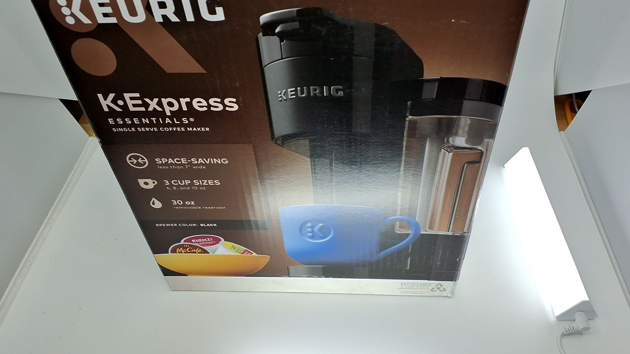 Keurig K-Express Essentials Black Single-Serve K-Cup Pod Coffee Maker