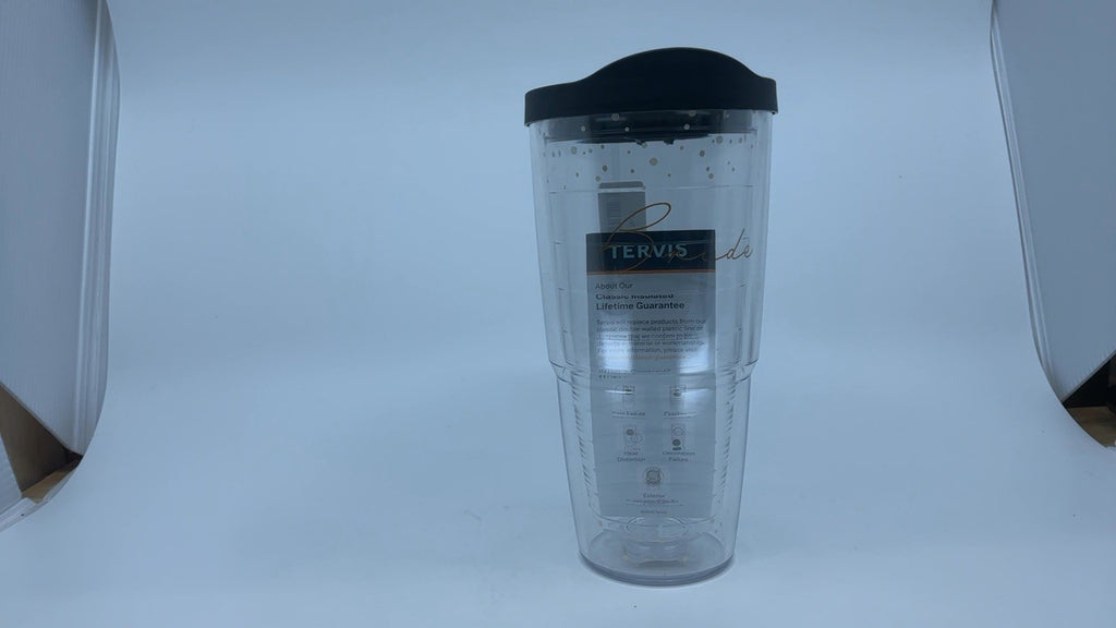 Tervis Double Wall 24oz Tumbler - Clear Tritan Insulated Drinkware