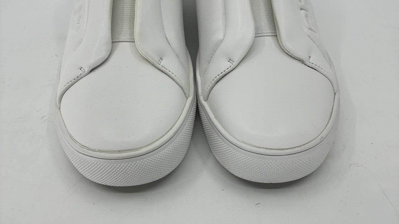 DKNY Women's Shoes Sneaker,White,75