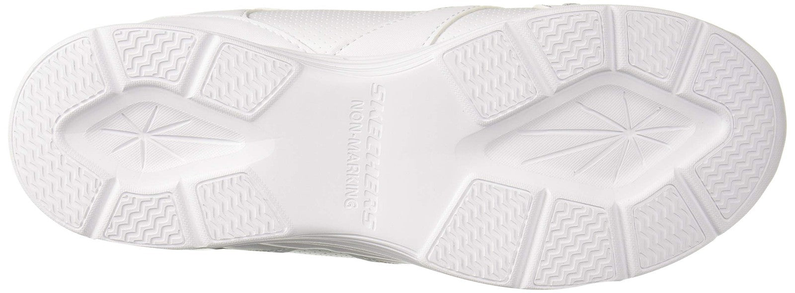 Skechers Girls' School Struts Sneakers, Glimmer Kicks, White, Size 13